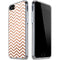 Rose Gold Chevron iPhone SE (2nd & 3rd Gen) Clear Case