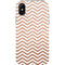 Rose Gold Chevron iPhone X Pro Case