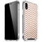 Rose Gold Chevron iPhone XR Clear Case