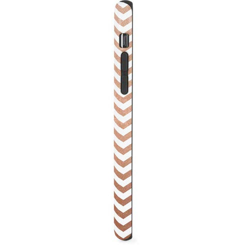 Rose Gold Chevron iPhone XR Pro Case