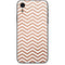 Rose Gold Chevron iPhone XR Skin