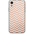 Rose Gold Chevron iPhone XR Skin