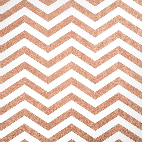 Rose Gold Chevron iPhone XR Skin