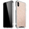 Rose Gold Chevron iPhone XS Max Clear Case