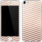 Rose Gold Chevron Apple iPod Skin