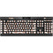 Rose Gold Chevron K95 RGB PLATINUM Mechanical Gaming Keyboard Skin