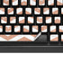 Rose Gold Chevron K95 RGB PLATINUM Mechanical Gaming Keyboard Skin