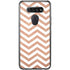 Rose Gold Chevron LG K51/Q51 Clear Case
