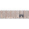 Rose Gold Chevron Magic Keyboard with Numeric Keypad Skin