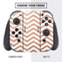 Rose Gold Chevron Nintendo Switch Bundle Skin