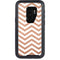 Rose Gold Chevron Otterbox Defender Galaxy Skin