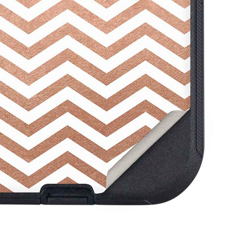Rose Gold Chevron Otterbox Defender iPhone Skin