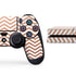 Rose Gold Chevron PS4 Console and Controller Bundle Skin