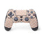 Rose Gold Chevron PS4 Controller Skin