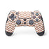Rose Gold Chevron PS4 Controller Skin