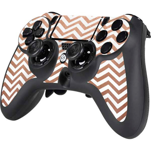 Rose Gold Chevron PS4/PC SCUF Impact Controller Skin