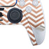 Rose Gold Chevron PS5 Slim Digital Edition Bundle Skin