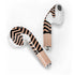 Rose Gold Chevron Split Apple AirPods 2 Skin