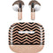 Rose Gold Chevron Split Apple AirPods (3rd Gen 2021) Skin