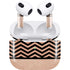 Rose Gold Chevron Split Apple AirPods (3rd Gen 2021) Skin