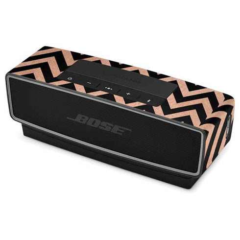 Rose Gold Chevron Split Bose SoundLink Mini Speaker II Skin