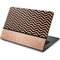 Rose Gold Chevron Split Dell Chromebook Skin