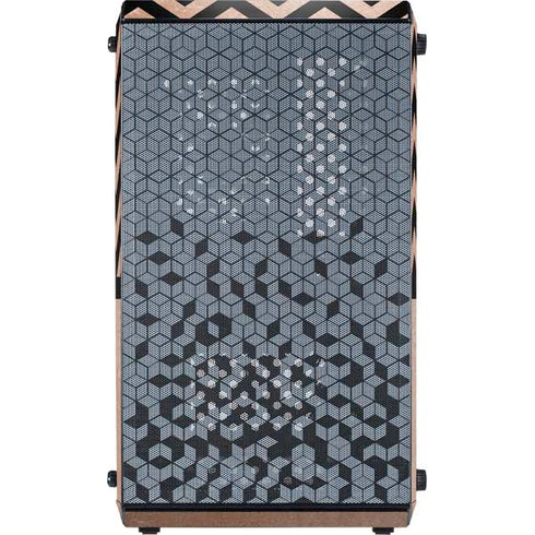 Rose Gold Chevron Split Cooler Master MasterBox Q300L Mini Tower Skin