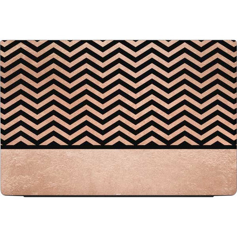 Rose Gold Chevron Split Dell Vostro Skin