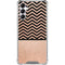 Rose Gold Chevron Split Galaxy A14 5G Clear Case