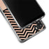 Rose Gold Chevron Split Galaxy A21 Clear Case