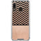 Rose Gold Chevron Split Galaxy A30 Clear Case