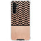 Rose Gold Chevron Split Galaxy A54 5G Clear Case