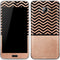 Rose Gold Chevron Split Galaxy J3 Skin
