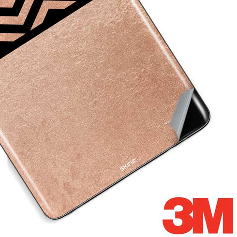 Rose Gold Chevron Split Galaxy Note 8 Skin