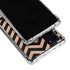 Rose Gold Chevron Split Galaxy Note20 5G Clear Case
