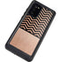 Rose Gold Chevron Split Galaxy Note20 5G Waterproof Case