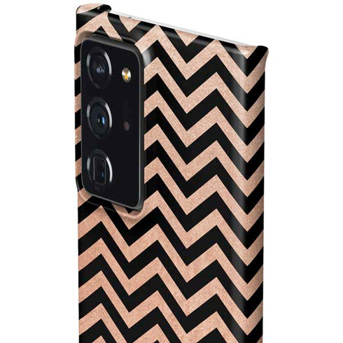 Rose Gold Chevron Split Galaxy Note20 Ultra 5G Lite Case