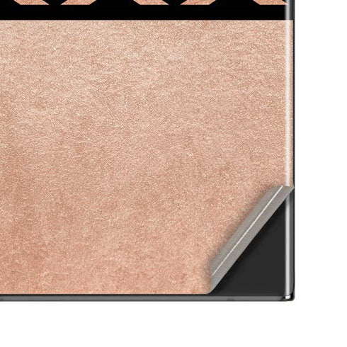 Rose Gold Chevron Split Galaxy Note20 Ultra 5G Skin