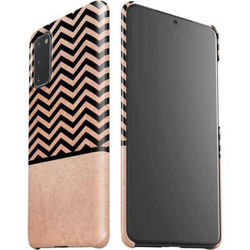 Rose Gold Chevron Split Galaxy S20 Lite Case