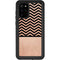 Rose Gold Chevron Split Galaxy S20 Plus Waterproof Case