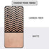 Rose Gold Chevron Split Galaxy S20 Skin