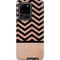 Rose Gold Chevron Split Galaxy S20 Ultra 5G Pro Case