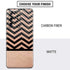Rose Gold Chevron Split Galaxy S20 Ultra 5G Skin