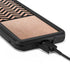 Rose Gold Chevron Split Galaxy S20 Waterproof Case