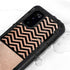 Rose Gold Chevron Split Galaxy S20 Waterproof Case