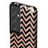 Rose Gold Chevron Split Galaxy S21 Ultra 5G Pro Case