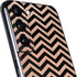 Rose Gold Chevron Split Galaxy S22 Plus Skin