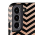 Rose Gold Chevron Split Galaxy S22 Pro Case