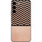 Rose Gold Chevron Split Galaxy S22 Skin