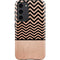 Rose Gold Chevron Split Galaxy S23 Plus Pro Case